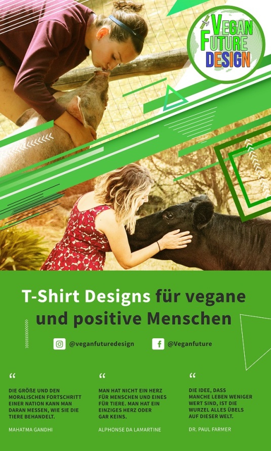 Veganfuturedesign Tshirt vegan